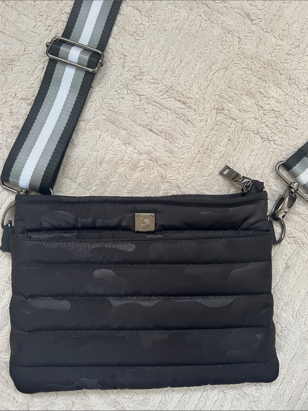 Think Royln Bum Bag 2.0 in black camo